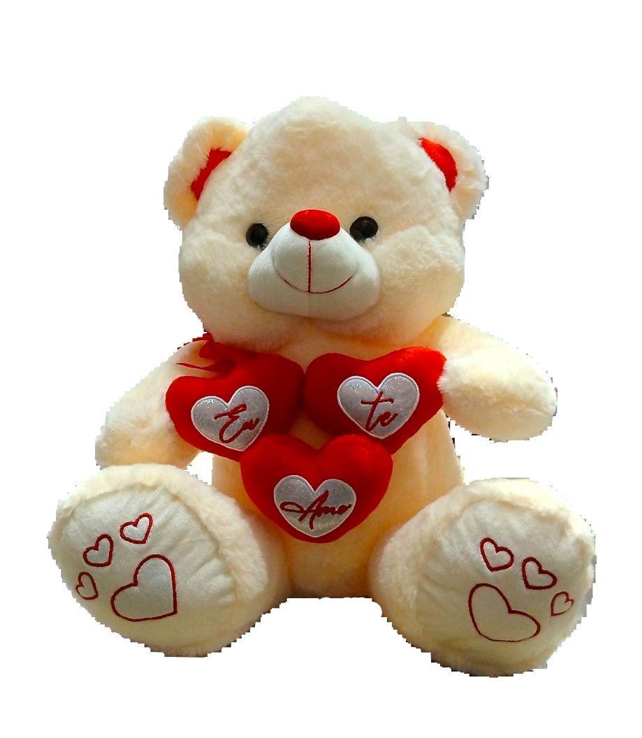 URSO PELUCIA 3CORA�OES 